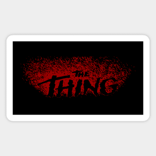 The Thing - Red Blood Title Magnet